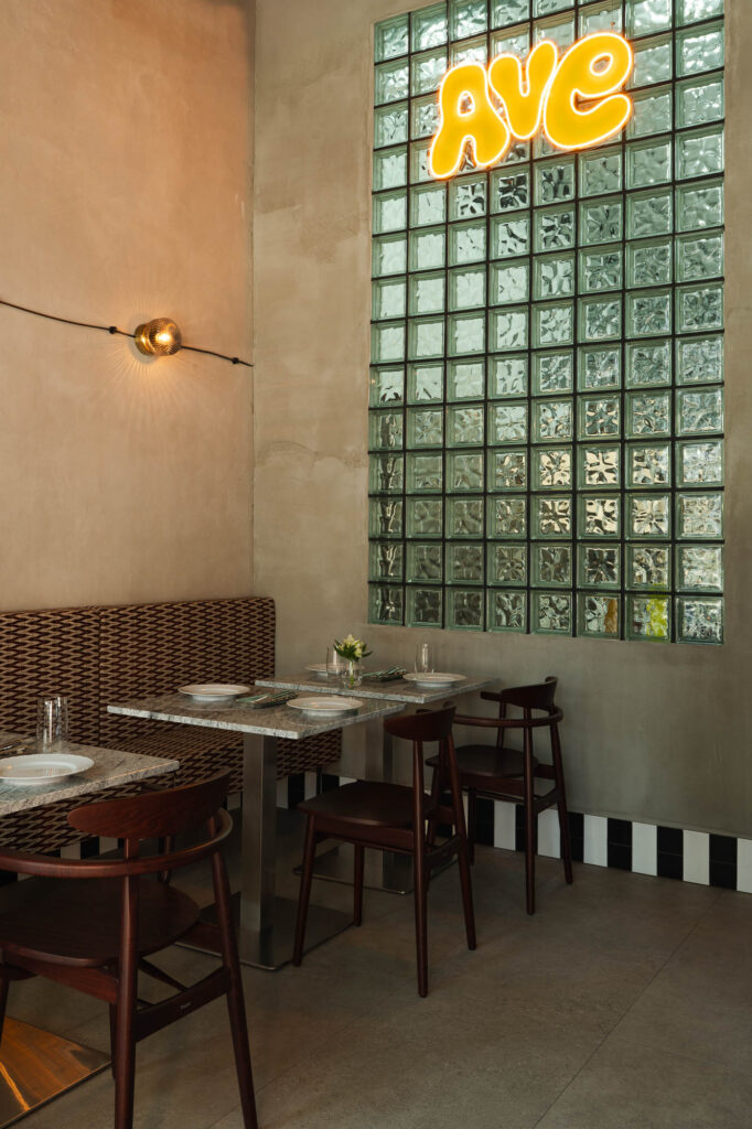 restauracja ave jeżyce poznań menu projekt wnętrza restauracji w poznaniu